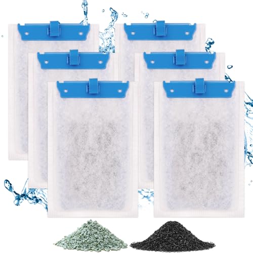 fishkeeper Filterkartuschen, mittelgroß, kompatibel mit Tetra Whisper Bio-Bag Filtern, Ersatz-Filterkartuschen für Whisper Filters 10i, IQ10, PF10 und TetraFauna ReptoFilter, gebrauchsfertig, 6 Stück fishkeeper Filterkartuschen, mittelgroß, kompatibel mit Tetra Whisper Bio-Bag Filtern, Ersatz-Filterkartuschen für Whisper Filters 10i, IQ10, PF10 und TetraFauna ReptoFilter, gebrauchsfertig, 6 Stück von fishkeeper