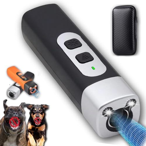 fjaldjfu Ruhemeister Pro - Schonendes Ultraschall, 2025 Antibell ultraschall gerät- Training Fur Ruhiges Zuhause Ruhiges Zuhause Mit Isanften klick - Von Hundetrainern Entwickelt (B) von fjaldjfu