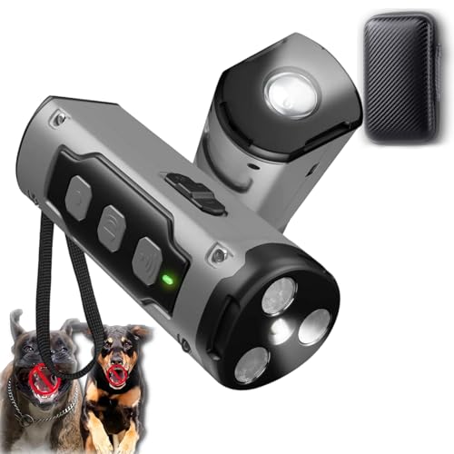 fjaldjfu Solavie BarkStop Hundetrainer, 2025 6-in-1 Antibell ultraschall gerät- Training Fur Ruhiges Zuhause Ruhiges Zuhause Mit Isanften klick - Von Hundetrainern Entwickelt (B) von fjaldjfu