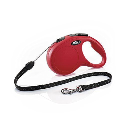 Flexi Klassische einziehbare Hundeleine, 7,9 m, klein, Rot Flexi Klassische einziehbare Hundeleine, 7,9 m, klein, Rot von flexi
