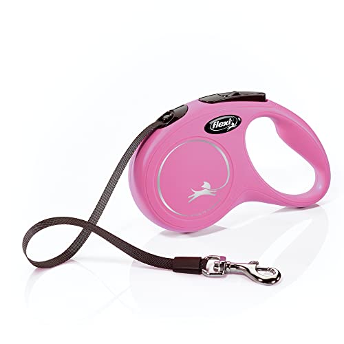Flexi Klassische einziehbare Hundeleine, 4,88 m, klein, Pink Flexi Klassische einziehbare Hundeleine, 4,88 m, klein, Pink von flexi