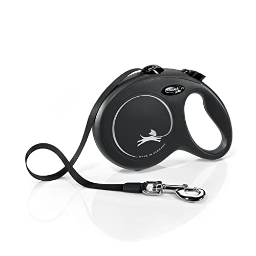 flexi® Classic L Gurt 5 m schwarz, Roll-Leine für Hunde bis 50 kg flexi® Classic L Gurt 5 m schwarz, Roll-Leine für Hunde bis 50 kg von flexi
