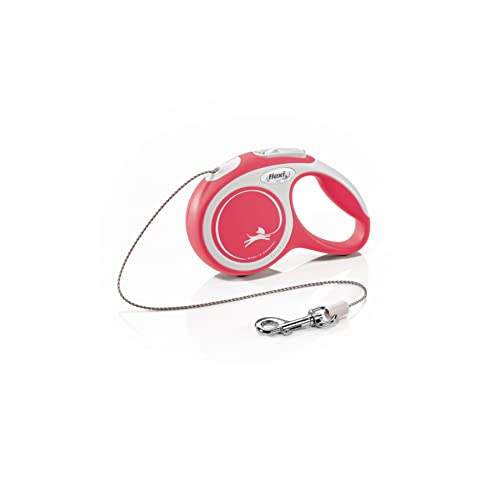 flexi Hundeleine, ausziehbar, mit weichem Griff, 3 m / 5 m / 8 m / 8 m / 8-20 kg, rot flexi Hundeleine, ausziehbar, mit weichem Griff, 3 m / 5 m / 8 m / 8 m / 8-20 kg, rot von flexi