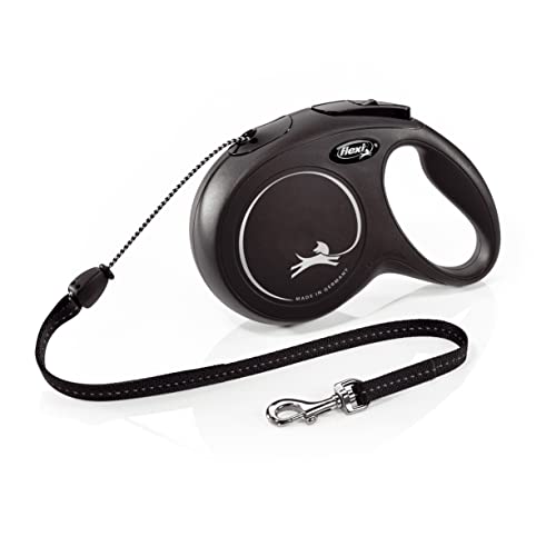 flexi® Classic M Seil 8 m schwarz, Roll-Leine für Hunde bis 20 kg flexi® Classic M Seil 8 m schwarz, Roll-Leine für Hunde bis 20 kg von flexi