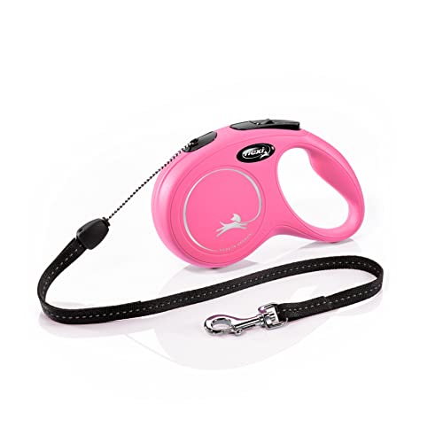 flexi New CLASSIC, Seil, S: 8 m, pink von flexi