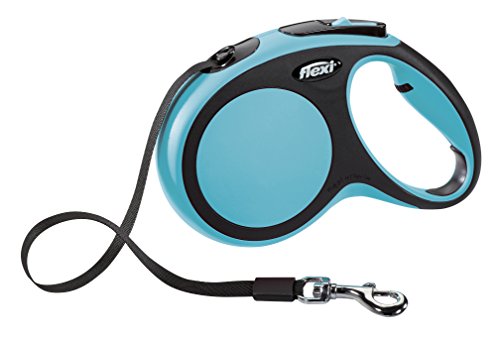 flexi New Comfort M Gurt 5 m blau für Hunde bis 25 kg von flexi