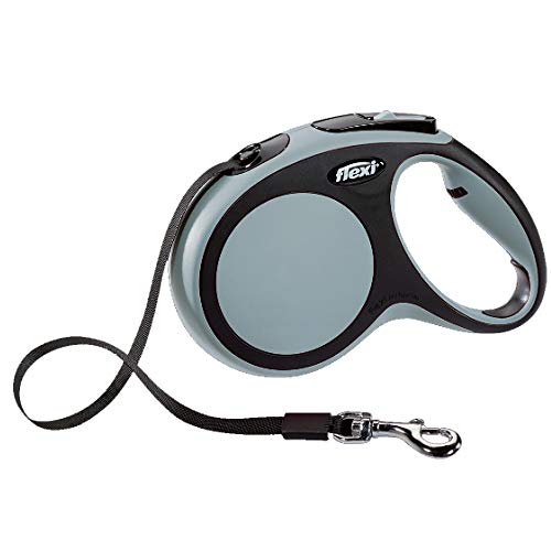 flexi New Comfort M Gurt 5 m grau für Hunde bis 25 kg von flexi
