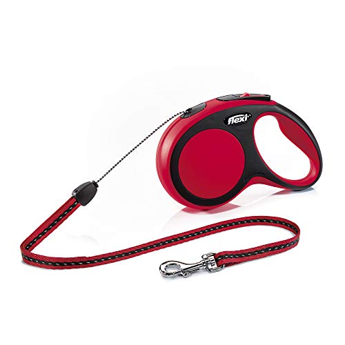 flexi New Comfort S Seil 8 m rot für Hunde bis 12 kg von Flexi