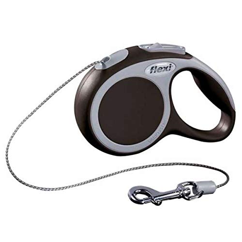 flexi VARIO, Seil, XS: 3 m, braun von flexi