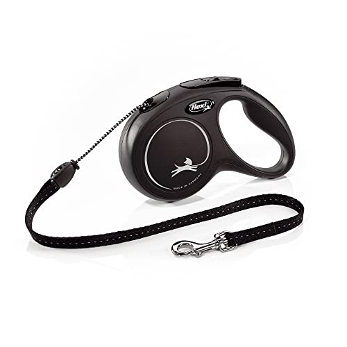 flexi® Classic M Seil 5 m schwarz, Roll-Leine für Hunde bis 20 kg flexi® Classic M Seil 5 m schwarz, Roll-Leine für Hunde bis 20 kg von flexi