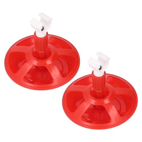 FLEXMAN 2Pcs Automatic Chicken Waterer, 21 cm Durchmesser G3/4 Runde Rohrhuhn Wasserfutter Geflügel Trinkschale Coop Accessoires für Küken, Ente, Gänse, Viehzucht FLEXMAN 2Pcs Automatic Chicken Waterer, 21 cm Durchmesser G3/4 Runde Rohrhuhn Wasserfutter Geflügel Trinkschale Coop Accessoires für Küken, Ente, Gänse, Viehzucht von flexman