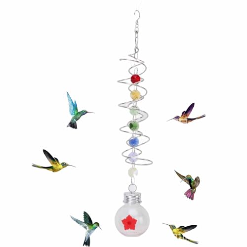 FLEXMAN Spiral Tail Bird Feeder, 30 cm Spiral Tail Bird Feeder Dekorative Hängende Outdoor Vogelfutterleiter Hummingbird Feeder für Garten Hinterhof Terrasse FLEXMAN Spiral Tail Bird Feeder, 30 cm Spiral Tail Bird Feeder Dekorative Hängende Outdoor Vogelfutterleiter Hummingbird Feeder für Garten Hinterhof Terrasse von flexman