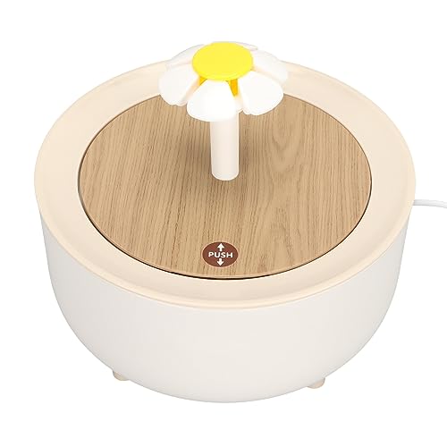 flexman 2L Haustierbrunnen, 5V USB Katzenwasserbrunnen mit Leiser Wasserpumpe, Intelligente Zyklische Filterung, Automatischer Katzenwasserbrunnen für Katzen, Hunde, Mehrere Haustiere flexman 2L Haustierbrunnen, 5V USB Katzenwasserbrunnen mit Leiser Wasserpumpe, Intelligente Zyklische Filterung, Automatischer Katzenwasserbrunnen für Katzen, Hunde, Mehrere Haustiere von flexman