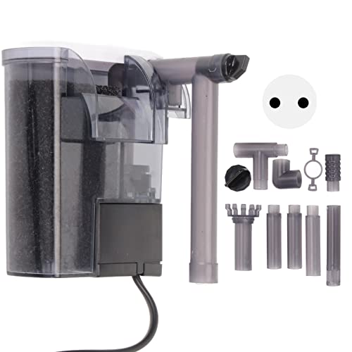 flexman Aquarium Wandaufhängungsfilter, 300 L/H, Leise, Leistungsstarke Wasserfall Sauerstoffpumpe mit Steuerventil, Ölfilm Filterkopf für 15,7 Zoll Aquarien flexman Aquarium Wandaufhängungsfilter, 300 L/H, Leise, Leistungsstarke Wasserfall Sauerstoffpumpe mit Steuerventil, Ölfilm Filterkopf für 15,7 Zoll Aquarien von flexman