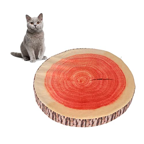 flexman Cat Cushion Bett, 50 cm Stumpfförmiges Kätzchen Schlafbett, Runde Weiche Erwärmung Katzenmatte mit Abnehmbarem Schwammpolsterpolster für Welpen Haustier Winter flexman Cat Cushion Bett, 50 cm Stumpfförmiges Kätzchen Schlafbett, Runde Weiche Erwärmung Katzenmatte mit Abnehmbarem Schwammpolsterpolster für Welpen Haustier Winter von flexman