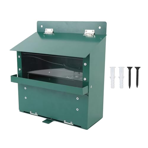 flexman Draußen Eichhörnchen Feeder, 8X6,2X9 Zoll Eisen Im Freien, Hängender Eichhörnchen Zubringer für Haustiere, Zusammen Gebaute Fütterung Sbox mit Transparenter Acryl Platte flexman Draußen Eichhörnchen Feeder, 8X6,2X9 Zoll Eisen Im Freien, Hängender Eichhörnchen Zubringer für Haustiere, Zusammen Gebaute Fütterung Sbox mit Transparenter Acryl Platte von flexman