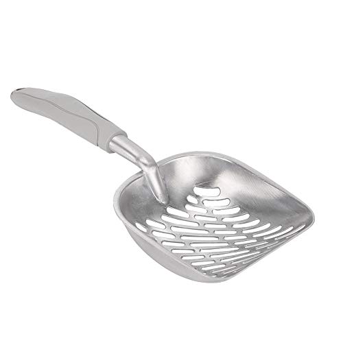 flexman Katzenstreuschaufel, Ergonomischer Anti Rutsch Griff, Edelstahl, Katzenstreuschaufel, Aluminium, Katzenstreuschaufelhalter, Katzenstreuschaufel für Katzentoilette flexman Katzenstreuschaufel, Ergonomischer Anti Rutsch Griff, Edelstahl, Katzenstreuschaufel, Aluminium, Katzenstreuschaufelhalter, Katzenstreuschaufel für Katzentoilette von flexman