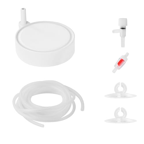 Flintronic Aquarium Luftstein Nano, Sprudelstein für Aquarium Teiche, Ultra-leiser Sprudelstein Teich Aquarium Luftausströmer für Gelösten Sauerstoff Lässt Super Tiny Bubbles für Aquarien Teiche(50mm) Flintronic Aquarium Luftstein Nano, Sprudelstein für Aquarium Teiche, Ultra-leiser Sprudelstein Teich Aquarium Luftausströmer für Gelösten Sauerstoff Lässt Super Tiny Bubbles für Aquarien Teiche(50mm) von flintronic