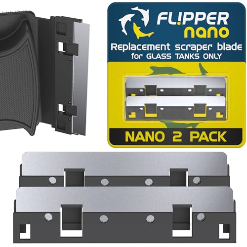 Flipper Nano Edelstahl-Ersatzklingen für Glasaquarien von FL!PPER
