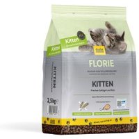 florie Trockenfutter - Kitten Geflügel 2,5 kg von florie