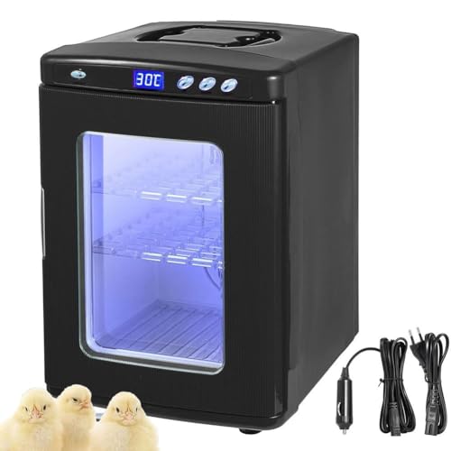 Inkubator für Reptilien, 25 l, Thermostatbox für Kühlung und Heizung für Inkubator im wissenschaftlichen Labor, Temperaturkontrolle von 5 °C bis 60 °C und LED-Beleuchtung von forestalk
