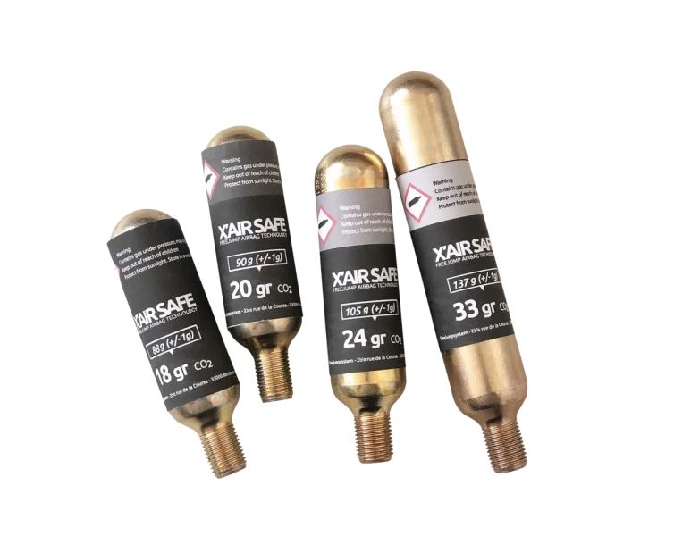 Freejump Kartusche Airbag Weste X'Air Safe 33gr - 45cc (Für Mt bis Xl) von freejump