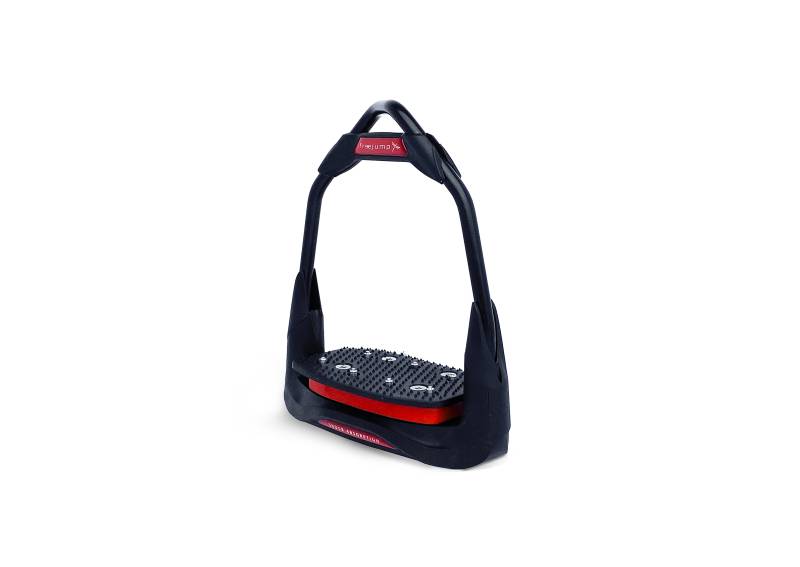Freejump Steigbügel Air's Full Black 0-30 Schwarz/ Rot von freejump