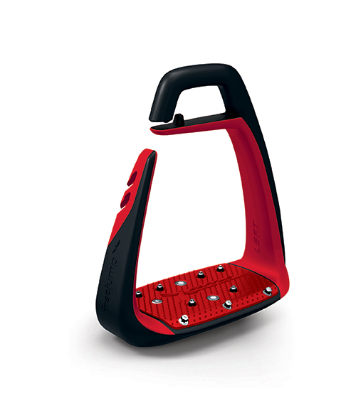Freejump Steigbügel Soft Up Classic Schwarz/ Rot von freejump