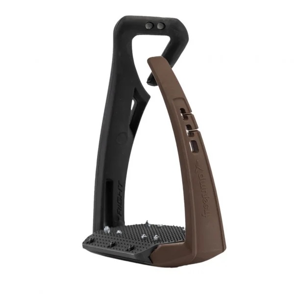Freejump Steigbügel Soft Up Pro Plus Schwarz/ Braun von freejump