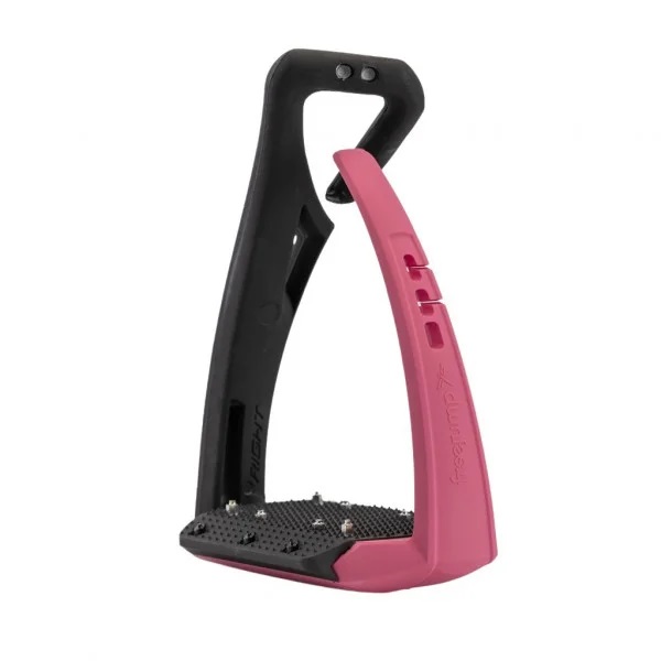 Freejump Steigbügel Soft Up Pro Plus Schwarz/ Pink von freejump
