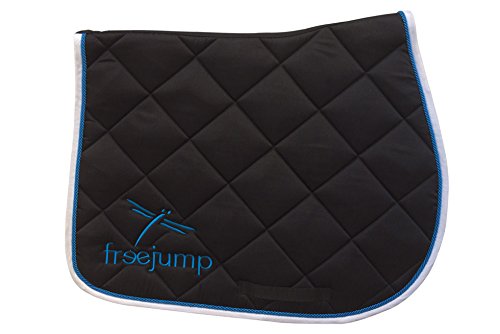 freejump Saddlepad (Standard L, Black/Blue) von freejump