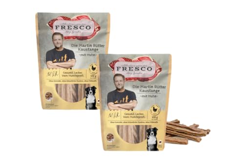 Fresco | Die Martin Rütter Kaustange mit Huhn | Doppelpack | 2X 150g | kauen trägt zur allgemeinen Zahn- und Maulhygiene bei… von fresco