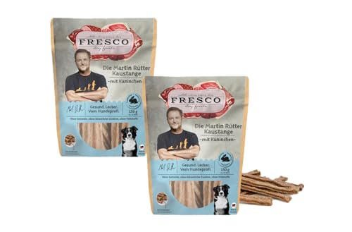 Fresco | Die Martin Rütter Kaustange mit Kaninchen | Doppelpack | 2X 150g | kauen trägt zur allgemeinen Zahn- und Maulhygiene bei Fresco | Die Martin Rütter Kaustange mit Kaninchen | Doppelpack | 2X 150g | kauen trägt zur allgemeinen Zahn- und Maulhygiene bei von Fresco