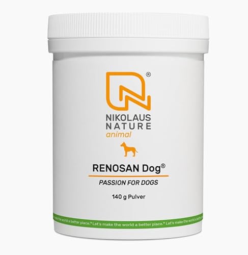RENOSAN Dog, 140g Pulver für Nieren-Entgiftung bei Hunden von fress-express