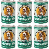 fress-express Fleischtopf Wild Nassfutter Hund 6x400 g von fress-express