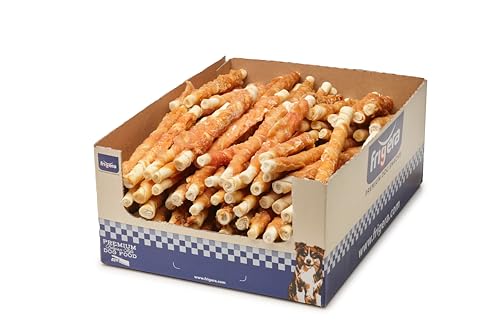 Frigera Rawhide Stick mit Hähnchen 20cm 115 St. 4800g – Hundesnacks Perfekt für Training Frigera Rawhide Stick mit Hähnchen 20cm 115 St. 4800g – Hundesnacks Perfekt für Training von friGERA