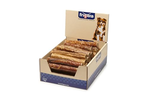Frigera Ochsenziemer Wrap 35 St. 1575g – Natürlicher Hundesnack, Gluten- und Getreidefrei, Langlebiger Kauspaß, Keine Zusatzstoffe von friGERA