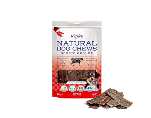 Frigera Dörrfleisch 500g – Natürliche, Proteinreiche Leckerlis für Hunde, Gluten- und Getreidefrei, Hochwertige Hundesnacks ohne Zusatzstoffe von friGERA
