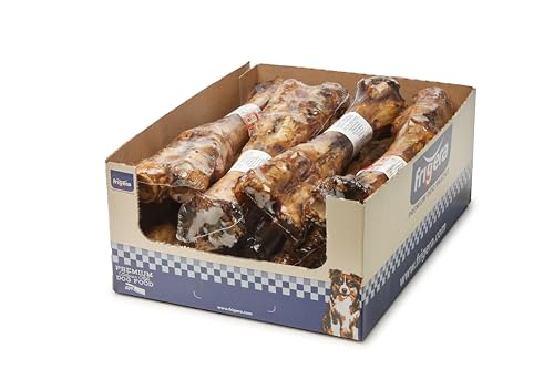 Frigera Kalbsunterbein 1St. 500g - Langanhaltender Kauspaß, Natürlicher Kausnack zur Zahnpflege und Gelenkunterstützung, langanhaltender Kauspaß, Gluten- & getreidefrei Frigera Kalbsunterbein 1St. 500g - Langanhaltender Kauspaß, Natürlicher Kausnack zur Zahnpflege und Gelenkunterstützung, langanhaltender Kauspaß, Gluten- & getreidefrei von friGERA