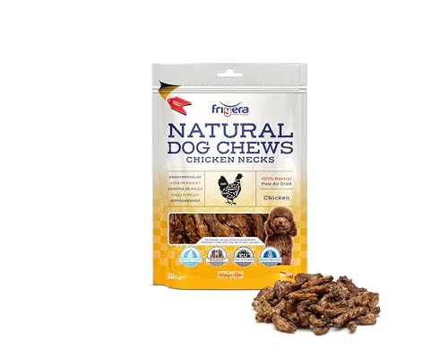 Frigera Hähnchenhälse 250g – Natürliche Leckerli, Barf, Gluten- und Getreidefrei Frigera Hähnchenhälse 250g – Natürliche Leckerli, Barf, Gluten- und Getreidefrei von friGERA