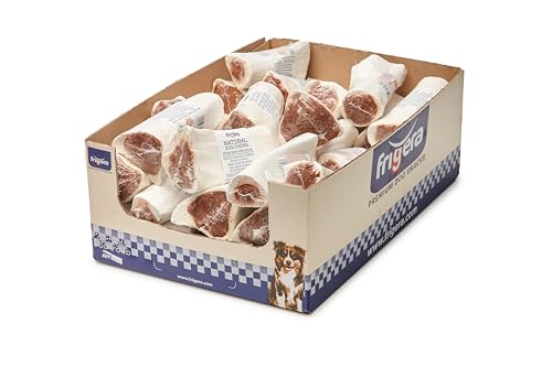 Frigera Gefüllter Knochen mit Bacon 1St. 120g - Langanhaltender Kauspaß, Geringer Geruch, Proteinreiche Hundesnack von friGERA