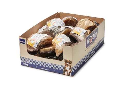 Frigera Gefüllter Huf mit Hähnchen 1St. 120g - Langanhaltender Kauspaß, Geringer Geruch, Proteinreiche Hundesnack von friGERA