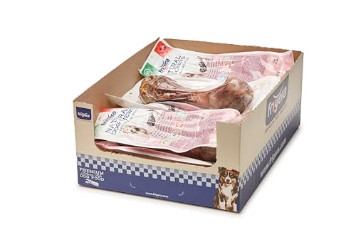 Frigera Italienischer Schinkenknochen XL 1St. 350g - Langanhaltender Kausnack für Hunde, unterstützt Haut & Fell, fördert gesunde Gelenke, Getreide- & glutenfrei Frigera Italienischer Schinkenknochen XL 1St. 350g - Langanhaltender Kausnack für Hunde, unterstützt Haut & Fell, fördert gesunde Gelenke, Getreide- & glutenfrei von friGERA