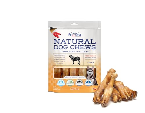 Frigera Lammfüsse 5 STK, 250g – Natürliche, Proteinreiche Leckerlis für Hunde, Gluten- und Getreidefrei, Barf Frigera Lammfüsse 5 STK, 250g – Natürliche, Proteinreiche Leckerlis für Hunde, Gluten- und Getreidefrei, Barf von friGERA
