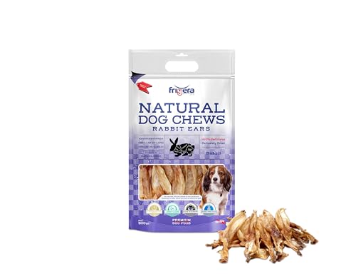 Frigera Kaninchenohren 500g – Natürliche, Proteinreiche Leckerlis für Hunde, Gluten- und Getreidefrei, Geruchsarm, Unterstützt eine Gesunde Verdauung. Frigera Kaninchenohren 500g – Natürliche, Proteinreiche Leckerlis für Hunde, Gluten- und Getreidefrei, Geruchsarm, Unterstützt eine Gesunde Verdauung. von friGERA