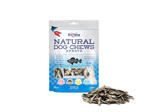 friGERA Silling 150g – Natürliche Hundesnacks, Gluten- und Getreidefrei, Ohne Zusatzstoffe, Reich an Protein und Omega-3 von friGERA