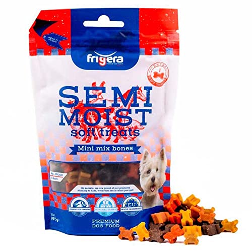 friGERA friGERA Hundefutter - Semi-Moist Treat Soft Mini Mix Bones 165g - (402285861227) /Dogs von friGERA