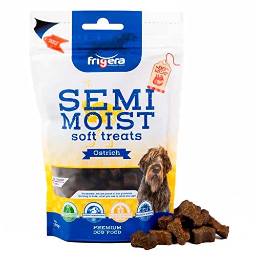 friGERA friGERA Hundefutter - Semi-Moist Treat Soft Ostrich 165g - (402285861242) /Dogs von friGERA