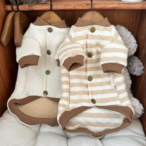 Baumwoll-Baseballuniform für Sphynx Katzenkleidung, Winter, langärmelig, Mantel für Devon Rex, weiche Cartoon-Loungewear-Jacke für Kätzchen von frissin