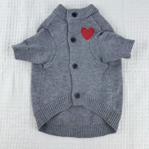 Haustier-Kleidung für Frühling und Herbst, warmer Kapuzenpullover, geeignet für kleine und mittelgroße Hunde, Katzen und Haustiere von frissin